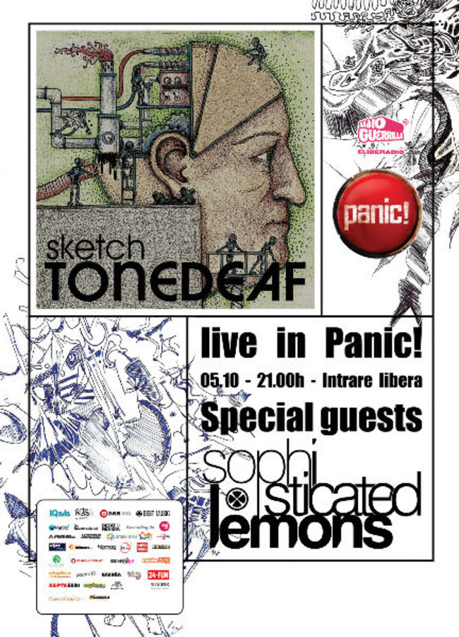 Concert Sketch si Sophisticated Lemons in Bucuresti